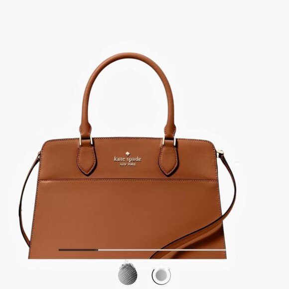 Katie Spade Handbag, Madison Medium Satchel. - Picture 5 of 6